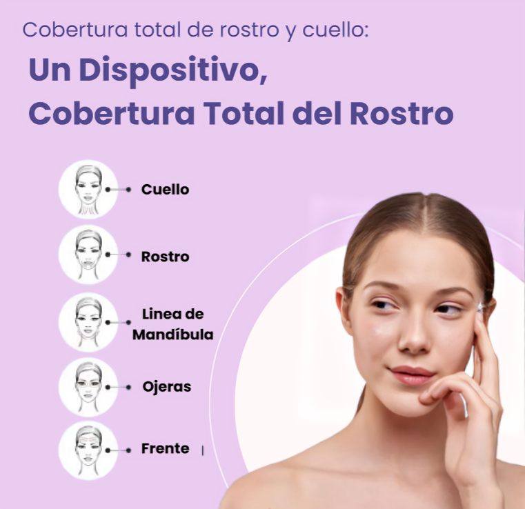 Masajeador Facial Rostro y Cuello + Regalo 🎁